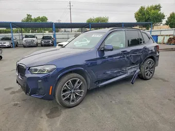 2022 BMW X3 5UX53DP04N9J05460 Lot 55752136