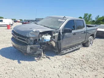 2021 Chevrolet Silverado 1500 1GCPYFEL4MZ430564 Lot 55150656