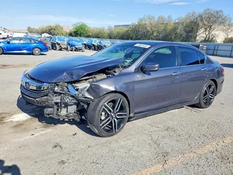 2017 Honda Accord 1HGCR2F57HA057384 Lot 53663456