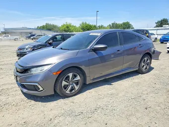 2020 Honda Civic 19XFC2F60LE202048 Lot 53378106