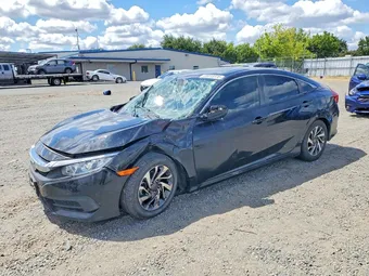 2017 Honda Civic 19XFC2F70HE221442 Lot 55073376