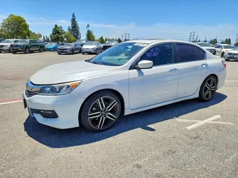 2017 Honda Accord 1HGCR2F55HA284220 Lot 54065796