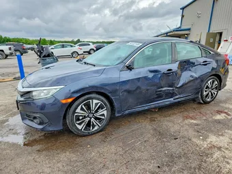 2018 Honda Civic 2HGFC1E37JH643163 Lot 54132106