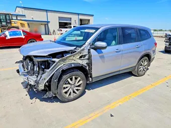 2021 Honda Pilot 5FNYF5H31MB019354 Lot 51552516