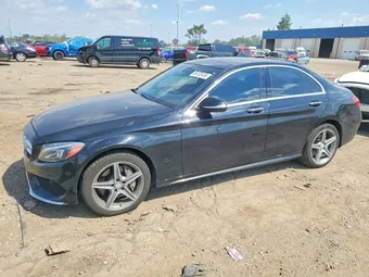 2015 Mercedes-Benz C-Class 55SWF4KB9FU041279 Lot 56102436