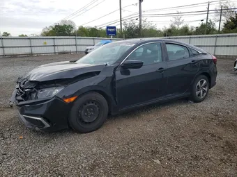 2019 Honda Civic 2HGFC2F66KH544351 Lot 51564696