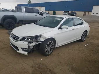 2015 Honda Accord 1HGCR2F57FA155411 Lot 56651286