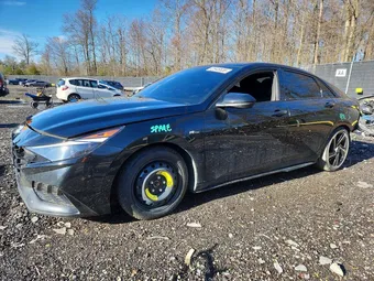 2022 Hyundai Elantra KMHLR4AF2NU305475 Lot 45946836