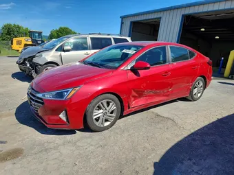 2020 Hyundai Elantra KMHD84LF2LU027999 Lot 55423776