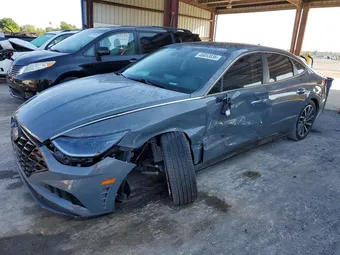 2021 Hyundai Sonata 5NPEH4J27MH110297 Lot 46853036