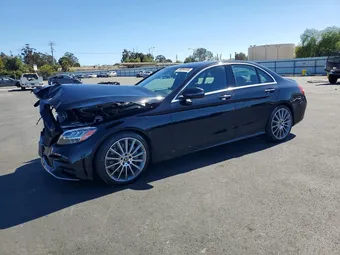 2019 Mercedes-Benz C-Class 55SWF8DB7KU322320 Lot 56084446