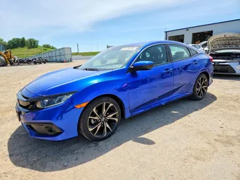 2019 Honda Civic 2HGFC2F83KH554241 Lot 55735076