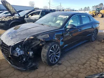 2022 Hyundai Sonata KMHL34J29NA186582 Lot 53057666