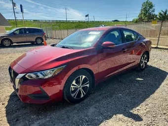 2021 Nissan Sentra 3N1AB8CV0MY254407 Lot 55693056