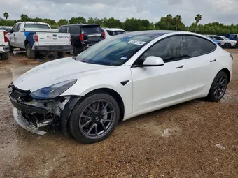 2021 Tesla Model 3 5YJ3E1EBXMF992749 Lot 53987346
