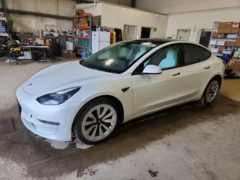 2022 Tesla Model 3 5YJ3E1EB2NF195297 Lot 55129116