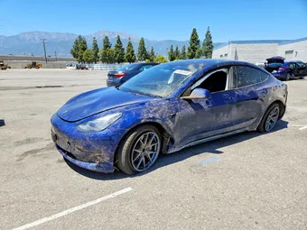 2022 Tesla Model 3 5YJ3E1EAXNF374145 Lot 53467806