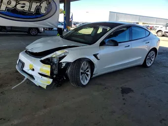2022 Tesla Model 3 5YJ3E1EB0NF143327 Lot 48138896