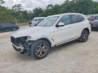 2021 BMW X3 5UXTY3C08M9H42751 Lot 55702056