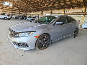 2020 Honda Civic 2HGFC2F8XLH573600 Lot 55686956