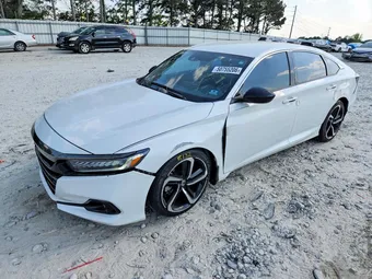 2021 Honda Accord 1HGCV1F37MA061711 Lot 50755206