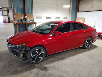 2022 Hyundai Elantra 5NPLN4AGXNH069905 Lot 50556416