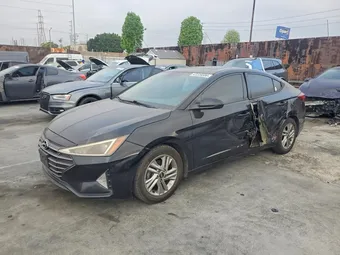 2020 Hyundai Elantra KMHD84LF7LU930990 Lot 47229586