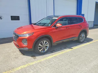 2019 Hyundai Santa Fe 5NMS3CAAXKH123882 Lot 52624666