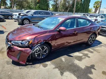 2025 Nissan Sentra 3N1AB8CV8SY393911 Lot 56811136