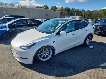2021 Tesla Model Y Long 5YJYGDEE8MF195895 Lot 48630566