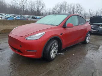 2021 Tesla Model Y Long 5YJYGDEEXMF073278 Lot 78109105
