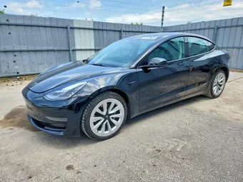2022 Tesla Model 3 5YJ3E1EAXNF370936 Lot 56054766