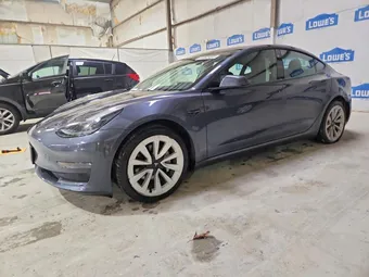 2022 Tesla Model 3 5YJ3E1EB7NF305020 Lot 56638546
