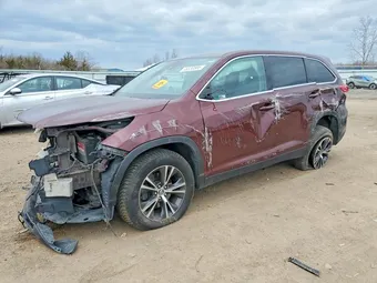 2019 Toyota Highlander 5TDZARFH8KS053504 Lot 48330586