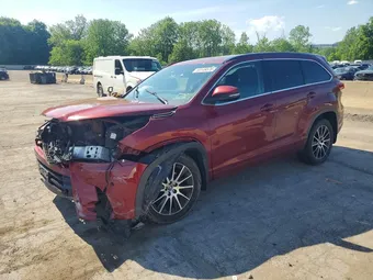 2018 Toyota Highlander 5TDJZRFH3JS805162 Lot 55149576