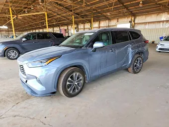2022 Toyota Highlander 5TDHZRAHXNS121754 Lot 54090586