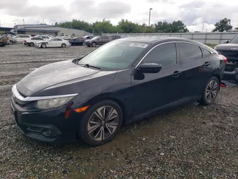 2017 Honda Civic 19XFC1F34HE206045 Lot 50681206