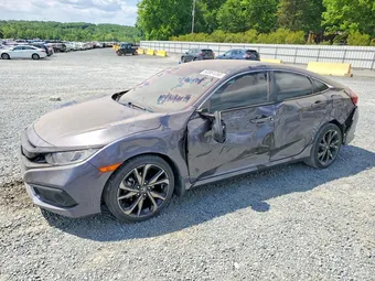 2019 Honda Civic 2HGFC2F83KH513947 Lot 50861256