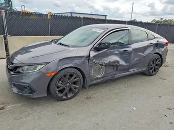 2019 Honda Civic 2HGFC2F84KH563319 Lot 56529406