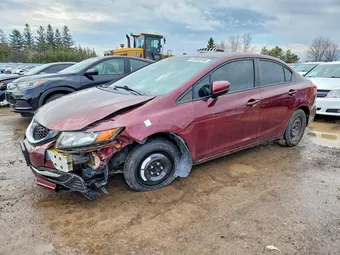 2015 Honda Civic 2HGFB2F57FH035014 Lot 49556916