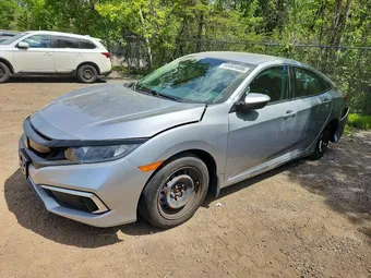 2020 Honda Civic 2HGFC2F54LH016607 Lot 55864686