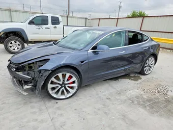 2019 Tesla Model 3 5YJ3E1EB6KF438413 Lot 54083976