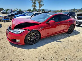 2017 Tesla Model S 5YJSA1E42HF185351 Lot 57415756