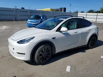 2021 Tesla Model Y Long 5YJYGDEE2MF224467 Lot 55644896