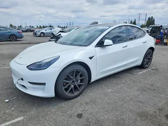 2021 Tesla Model 3 5YJ3E1EAXMF871016 Lot 55395476