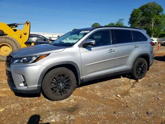 2019 Toyota Highlander 5TDJZRFH3KS567220 Lot 52486776
