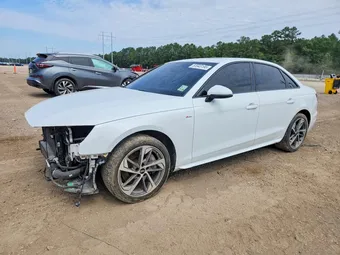 2021 Audi A4 WAUEAAF42MN011140 Lot 53943196