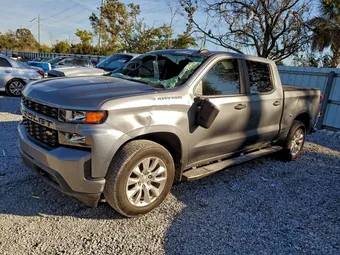 2021 Chevrolet Silverado 1500 1GCPWBEHXMZ127489 Lot 96607035