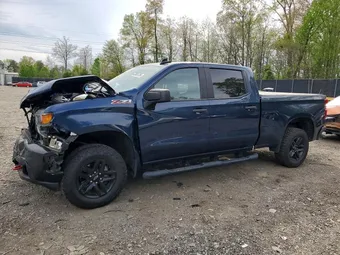 2021 Chevrolet Silverado 1500 1GCPYCEH3MZ433384 Lot 49881336