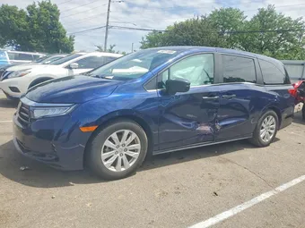 2021 Honda Odyssey 5FNRL6H23MB003554 Lot 54211586